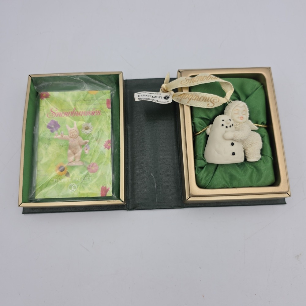 Snowbabies - "I Love You," ornament Snowman Dept. 56